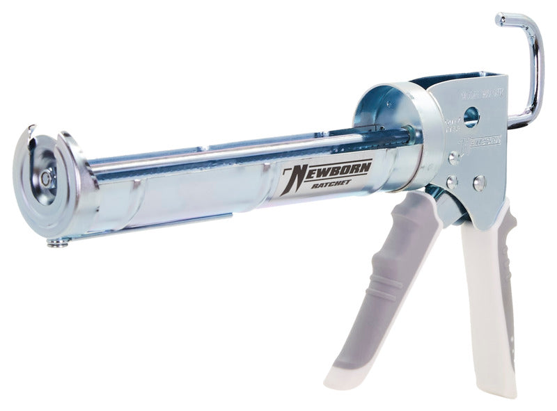 NEWBORN BROTHERS Newborn 960-GTR Caulk Gun, 0.1 gal Cartridge, Steel, Zinc Chromate