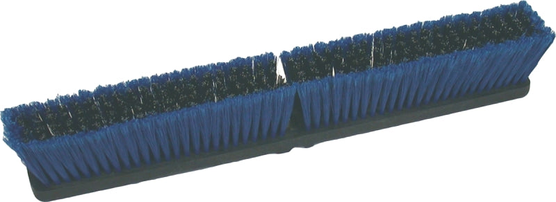 BIRDWELL CLEANING Birdwell 2028-12 Broom Head, Threaded, 3 in L Trim, Polypropylene/Polystyrene Bristle, Black CLEANING & JANITORIAL SUPPLIES BIRDWELL CLEANING