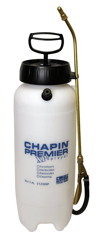 CHAPIN Chapin 21230XP Handheld Sprayer, 3 gal Tank, Poly Tank, 42 in L Hose