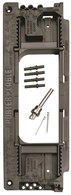 PORTER-CABLE Porter-Cable 59370 Door Hinge Template, Plastic/Steel