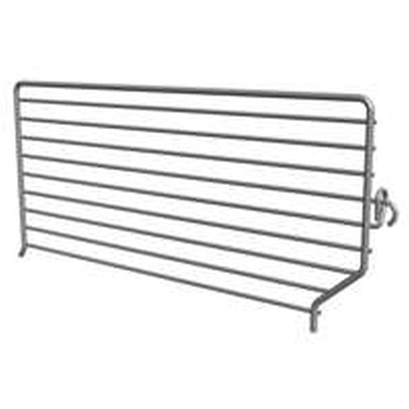 LOZIER STORE FIXTURES BIN DIVIDER CHROME 3INX13IN