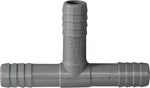 BOSHART INDUSTRIES Boshart UPPT-05 Pipe Tee, 1/2 in, Insert, Polypropylene, Gray PLUMBING, HEATING & VENTILATION BOSHART INDUSTRIES
