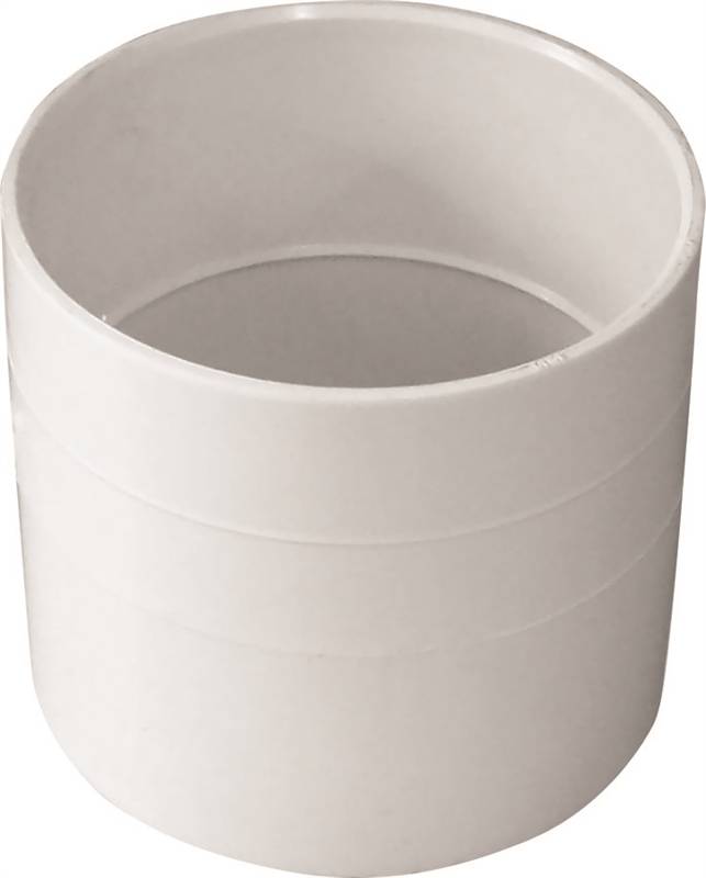 IPEX USA LLC-CANPLAS IPEX 414213BC Sewer Coupling, 3 in, S&D Hub x Sch. 40 Bushing, PVC, White PLUMBING, HEATING & VENTILATION IPEX USA LLC-CANPLAS