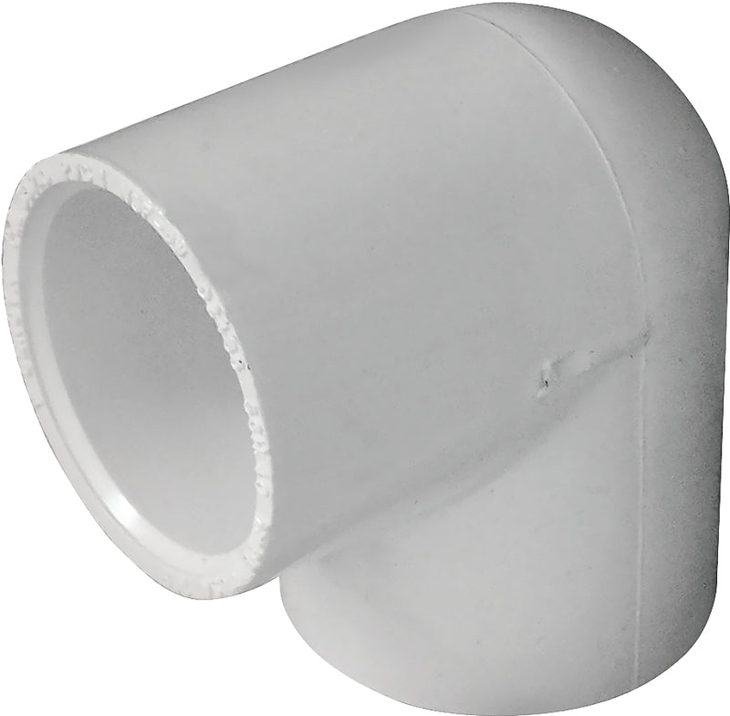 IPEX IPEX 435521 Pipe Elbow, 1 in, Socket, 90 deg Angle, PVC, SCH 40 Schedule LAWN & GARDEN IPEX