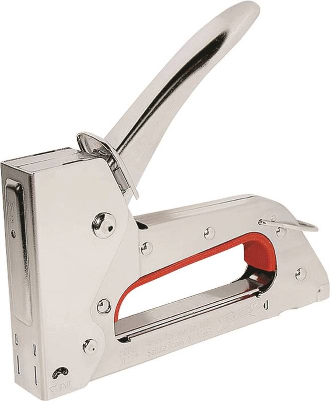 ARROW Arrow JT27 Staple Gun, JT21 Staple, 3/8 in W Crown, 1/4 to 3/8 in L Leg, Steel Staple