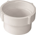 IPEX USA LLC-CANPLAS IPEX 414233BC Sewer Pipe Adapter, 3 in, FNPT x Spigot, PVC, White PLUMBING, HEATING & VENTILATION IPEX USA LLC-CANPLAS