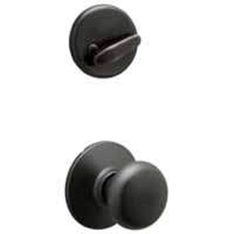 SCHLAGE LOCK Schlage F Series F59PLY716 Handleset Interior Trim, Metal, Round, 1 Grade, Thumbturn Lock, Keyed Different Key HARDWARE & FARM SUPPLIES SCHLAGE LOCK