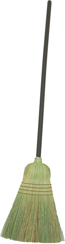 BIRDWELL CLEANING Birdwell 9332-4 Warehouse Broom, Sotol Fiber Bristle, Lacquered Wood Handle, Black