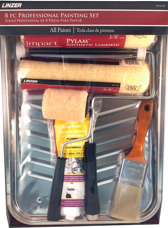LINZER Linzer RS701-SP Roller and Tray Kit, 8-Piece PAINT LINZER