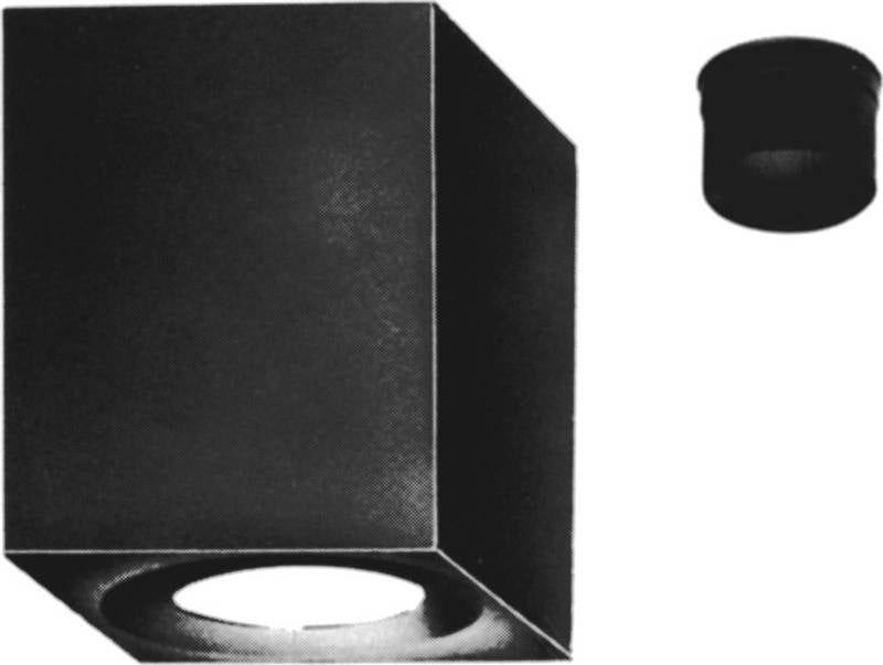 AMERICAN METAL AmeriVent 8HS-RSA12 Roof Support Box, Black PLUMBING, HEATING & VENTILATION AMERICAN METAL