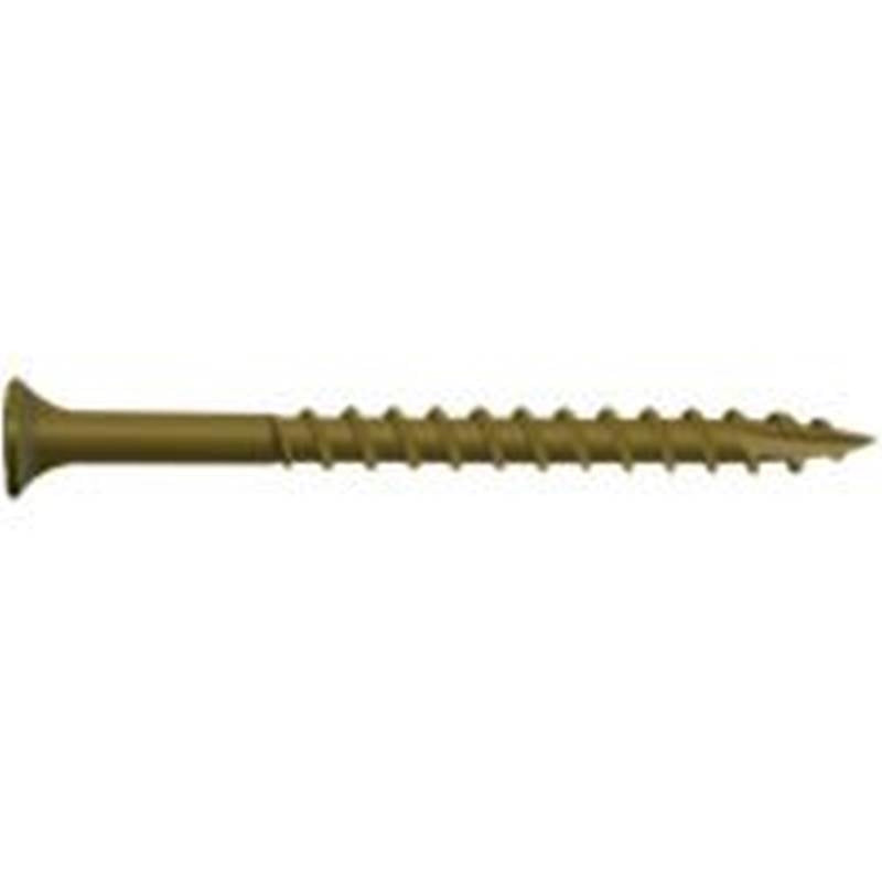 CAMO Camo 0356190 Deck Screw, #10 Thread, 3-1/2 in L, Bugle Head, Star Drive, Type 17 Slash Point, Carbon Steel, 50/PK HARDWARE & FARM SUPPLIES CAMO