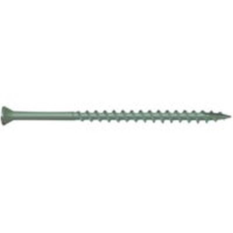 CAMO Camo 0346190 Deck Screw, #8 Thread, 3-1/2 in L, Trim Head, Star Drive, Type 17 Slash Point, Carbon Steel, 100/PK HARDWARE & FARM SUPPLIES CAMO