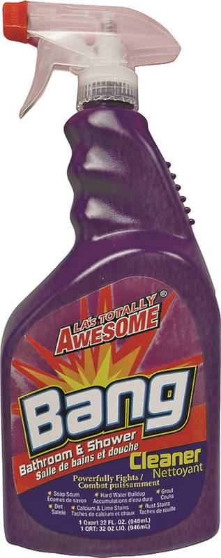 AWESOME PRODUCTS LA's TOTALLY AWESOME BANG 203 Bathroom Cleaner, 32 oz, Liquid