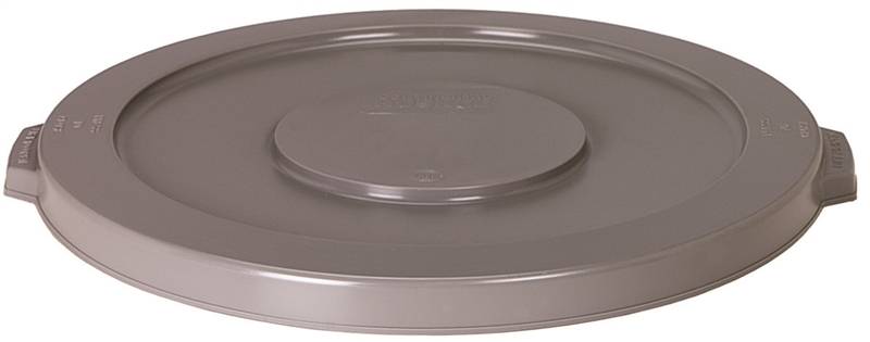 CONTINENTAL COMMERCIAL Continental Commercial Huskee 1002GY Receptacle Lid, 10 gal, Plastic, Gray, For: Huskee 1001 Container