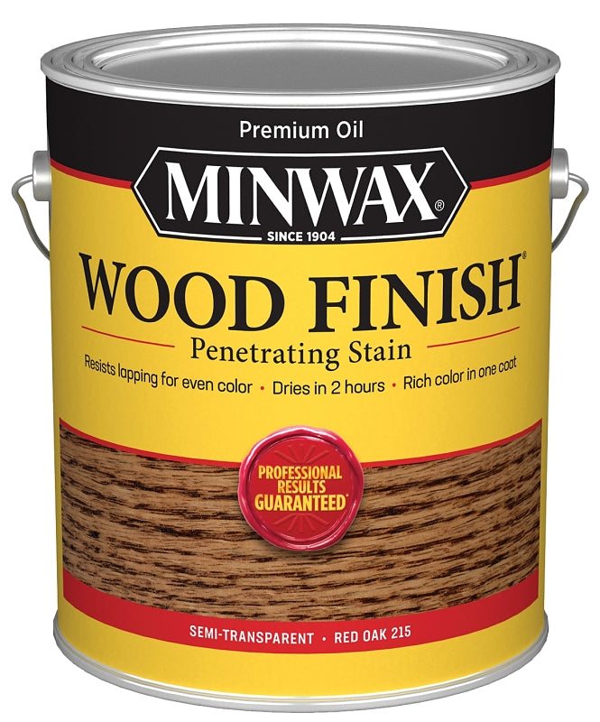 MINWAX Minwax 71040000 Wood Stain, Oil Base, Red Oak, Liquid, 1 gal, Can PAINT MINWAX