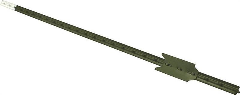CMC STEEL - SOUTHERN POST CMC TP125PGN070 T-Post, 7 ft Height, 8.75 lb Weight, Steel