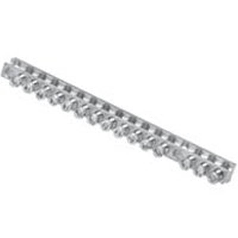 SIEMENS Siemens EC2GB152 Ground Bar Kit, 12-1/4 in L, 15 -Terminal, 14 to 4 AWG Wire, Aluminum/Copper ELECTRICAL SIEMENS