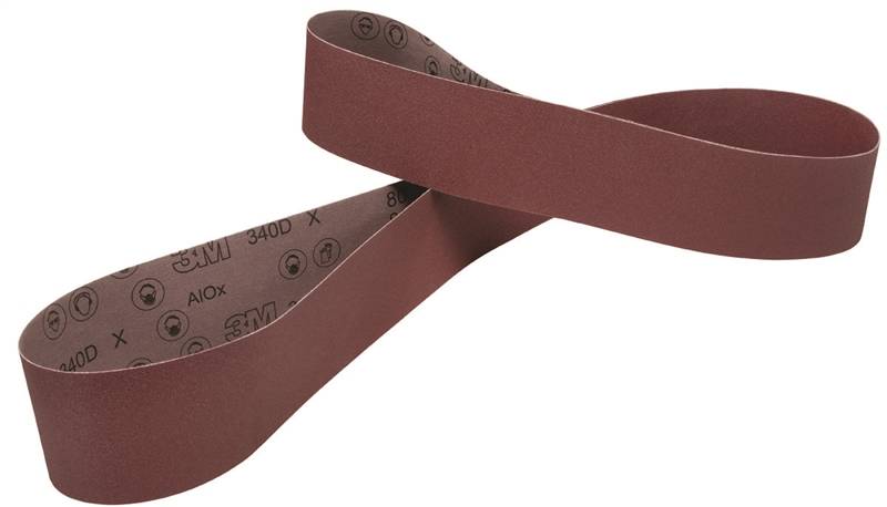 3M 3M 27421 Sanding Belt, 6 in W, 48 in L, P120 Grit, Fine, Aluminum Oxide Abrasive AUTOMOTIVE 3M