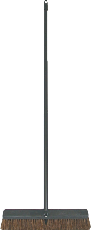 BIRDWELL CLEANING Birdwell 4018-4 Contractor Push Broom, 18 x 2-5/8 x 7/8 in Block, 3 in L Trim, Synthetic Blend Fiber Bristle CLEANING & JANITORIAL SUPPLIES BIRDWELL CLEANING