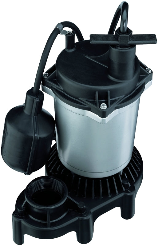 FLOTEC Flotec FPZS50T Sump Pump, 1-Phase, 4.1 A, 115 V, 0.5 hp, 1-1/2 in Outlet, 22 ft Max Head, 960 gph, Thermoplastic PLUMBING, HEATING & VENTILATION FLOTEC