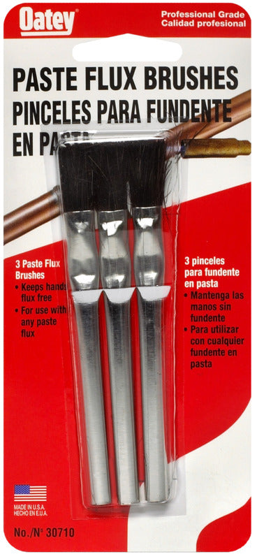 OATEY Oatey 30710 Acid Brush, 3 in L x 1/2 in W Brush, 6 in OAL TOOLS OATEY