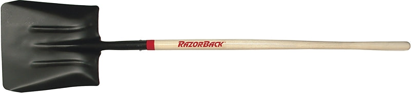 RAZOR-BACK Razor-Back 54246 Coal and Street Shovel, 13-1/2 in W Blade, 14-1/2 in L Blade, Steel Blade, Straight Handle