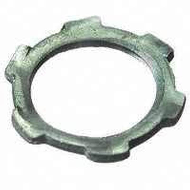 HALEX Halex 61915B Conduit Locknut, 1-1/2 in, Steel, Zinc ELECTRICAL HALEX