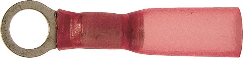 CALTERM Calterm 65704 Ring Terminal, 300 V, 22 to 18 AWG Wire, Copper Contact, Red AUTOMOTIVE CALTERM