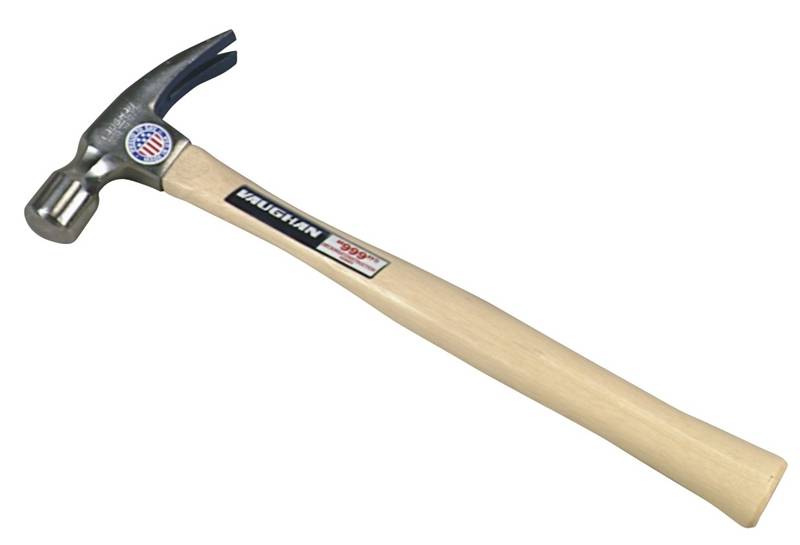 MARSHALLTOWN Vaughan 999ML Hammer, 20 oz Head, Rip Framing, Milled Head, HCS Head