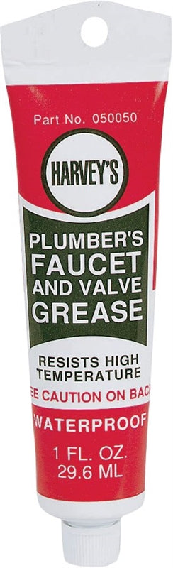 HARVEY Harvey 50050-12 Faucet/Valve Grease, 1 oz PLUMBING, HEATING & VENTILATION HARVEY