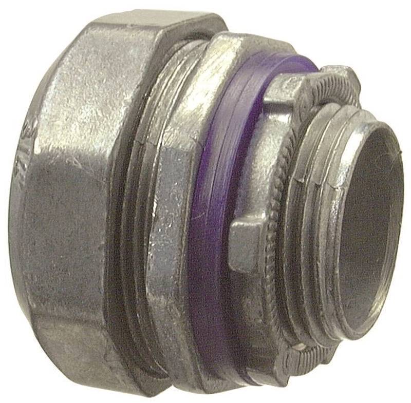 HALEX Halex 16220B Conduit Connector, 2 in Compression, Zinc ELECTRICAL HALEX