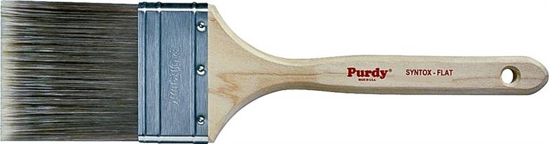 PURDY Purdy 402625 Trim Brush, Wood Handle, 2-1/2 in W, Nylon Bristle, Flat Thin Handle PAINT PURDY