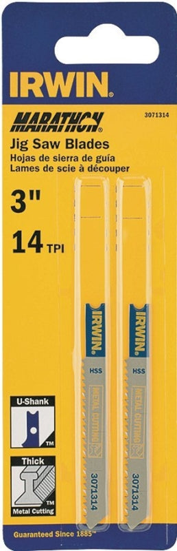 IRWIN Irwin 3071314 Jig Saw Blade, 3-1/4 in L, 14 TPI TOOLS IRWIN