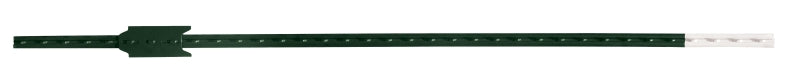 CMC STEEL - SOUTHERN POST CMC TP125PGN060 T-Post, 6 ft H, Steel, Green/White HARDWARE & FARM SUPPLIES CMC STEEL - SOUTHERN POST