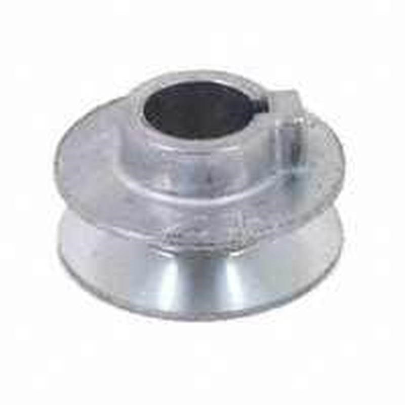 CHICAGO DIE CASTING Cdco 450A-3/4 V-Groove Pulley, 3/4 in Bore, 4-1/2 in OD, 4-1/4 in Dia Pitch, 1/2 in W x 11/32 in Thick Belt, Zinc