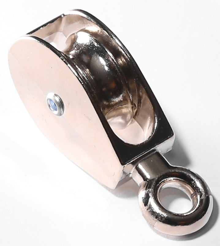 BARON Baron 0174ZD-1 Tackle Pulley, 1/4 in Rope, 55 lb Working Load, 1 in Sheave HARDWARE & FARM SUPPLIES BARON