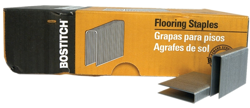 BOSTITCH Bostitch BCS1516 Flooring Staple, 1/2 in W Crown, 2 in L Leg, 15-1/2 Gauge, Steel HARDWARE & FARM SUPPLIES BOSTITCH