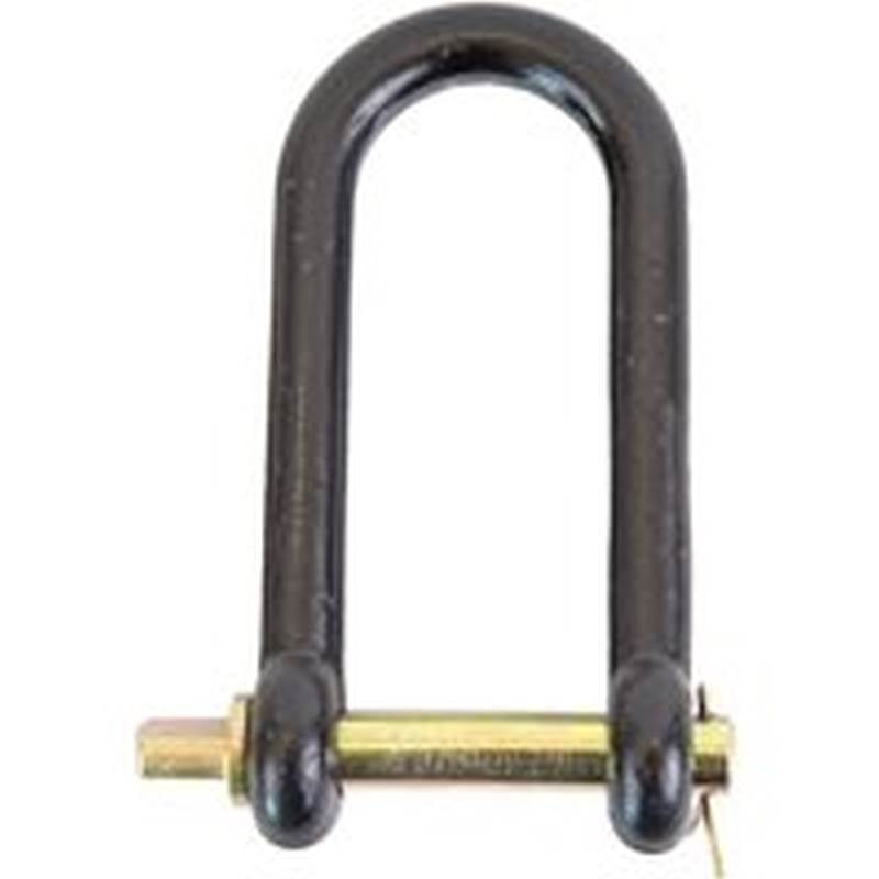 KOCH Koch 4005503/M465 General-Purpose Clevis, 3/4 x 3/4 in, 10000 lb Working Load, 6-3/16 in L Usable, Powder-Coated