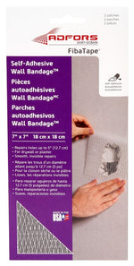 ADFORS Adfors FDW6570-U Repair Patch, 7 x 7 in Dimensions, White BUILDING MATERIALS ADFORS