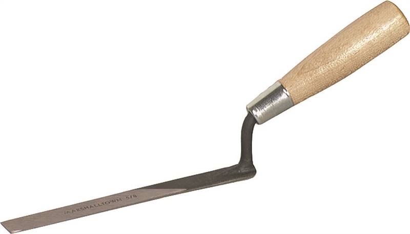 MARSHALLTOWN Marshalltown 504 Tuck Pointer, 5/16 in W, 6-3/4 in L, Polyethylene, Wood Handle