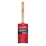 WOOSTER BRUSH Wooster 5220-3 Paint Brush, Silver/White, Birch Hardwood Handle, 3 in W, 2-15/16 in L Bristle, Polyester Bristle PAINT WOOSTER BRUSH