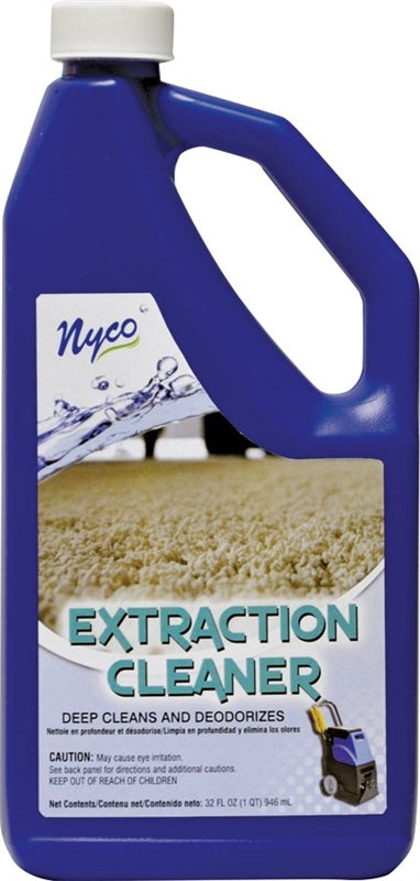 NYCO PRODUCTS nyco NL90360-903206 Carpet Cleaner, 1 qt Bottle, Liquid, Pleasant, Green