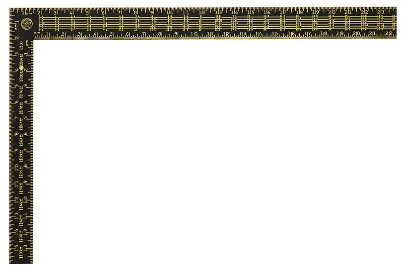 STANLEY STANLEY 45-011 Rafter Square, SAE Graduation, Aluminum TOOLS STANLEY