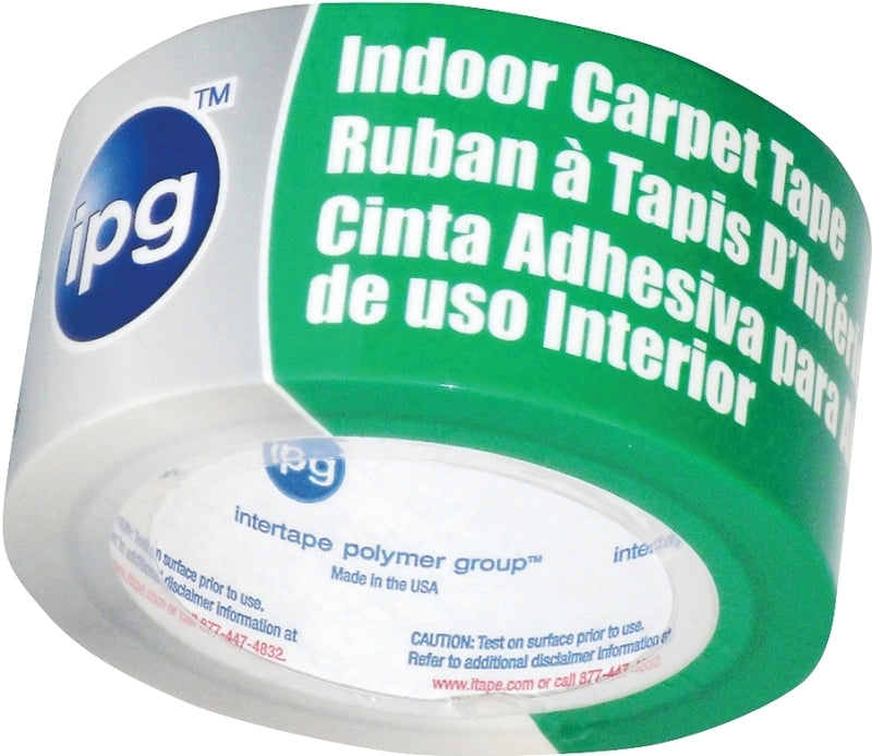 INTERTAPE POLYMER IPG 9971 Double-Sided Carpet Tape, 10 yd L, 1-7/8 in W, Vinyl Backing PAINT INTERTAPE POLYMER