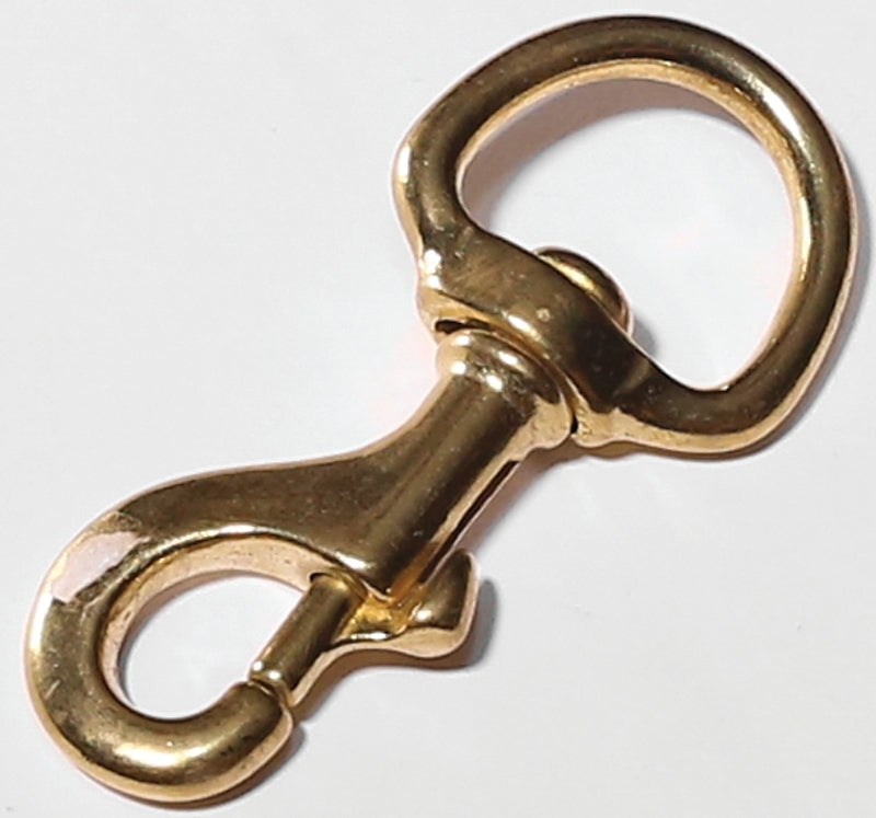 BARON Baron 225BT-1/4 Bolt Snap, 120 lb Working Load, Solid Bronze, Polished