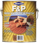 WOLMAN Wolman 14406 Preservative, Redwood, Liquid, 1 gal, Can