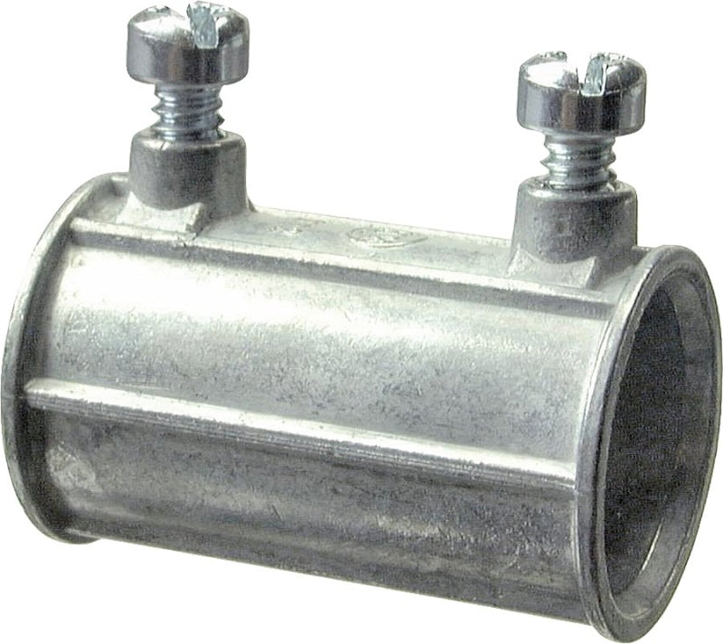 HALEX Halex 12210B Set Screw Coupling, 1 in, Zinc ELECTRICAL HALEX