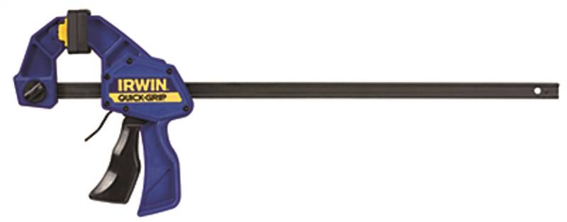 IRWIN Irwin QUICK-GRIP 1964741 Bar Clamp/Spreader, 300 lb, 36 in Max Opening Size, 3-3/16 in D Throat, Steel Body