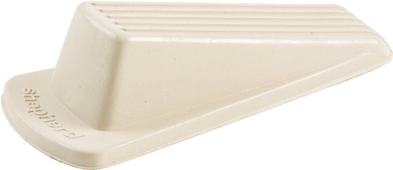 SHEPHERD Shepherd Hardware 9163 Wedge Door Stop, Off-White, Rubber
