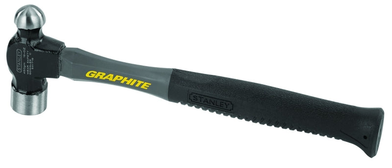 STANLEY STANLEY 54-716 Hammer, 16 oz Head, Ball Pein Head, HCS Head, 12-3/4 in OAL
